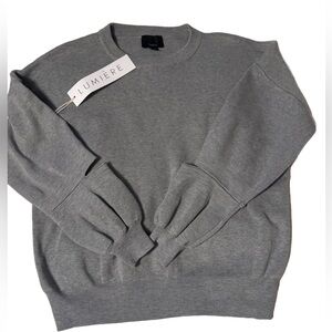 NWT Lumiere M sweater with sleeve cutout detail